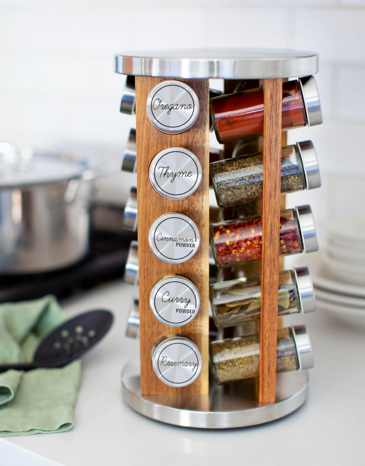 20 Jar Rotating Spice Rack
