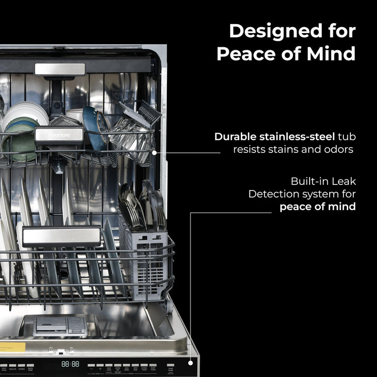 24" Built In Dishwasher