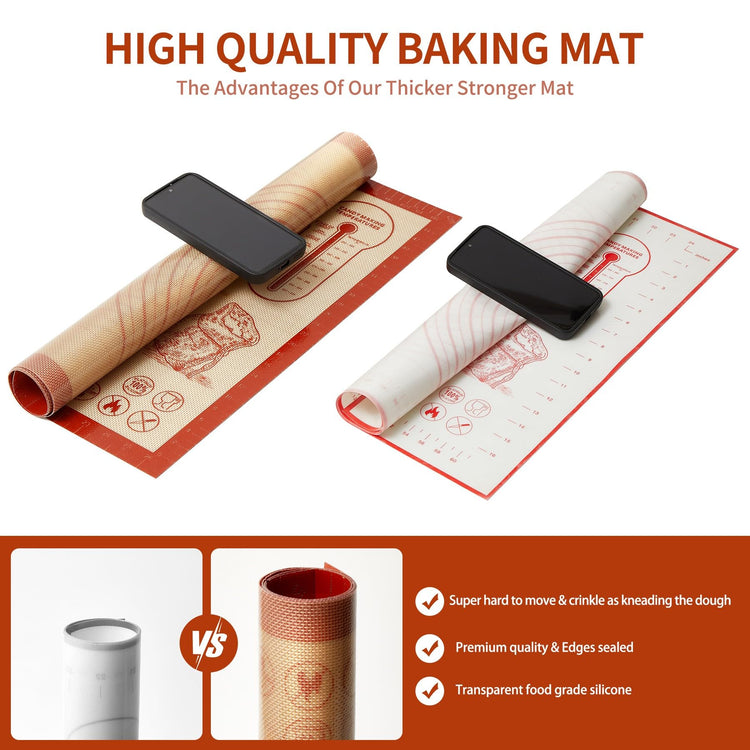 Silicone Baking Pastry Dough Mat