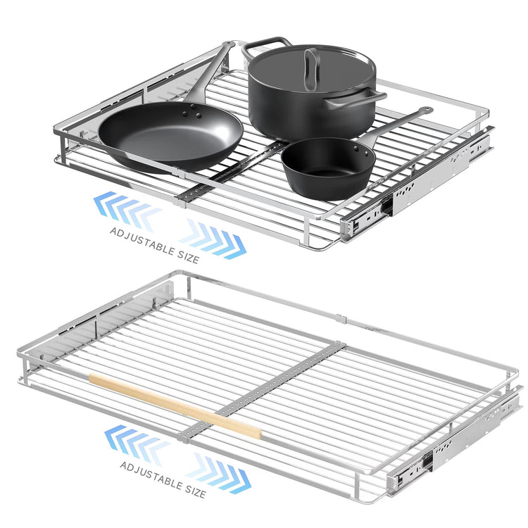 2Pack Expandable Pull Out Cabinet Organizer (2 Count)