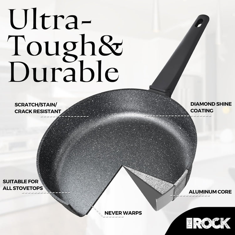 SOHO 11 Inch Non Stick Frying Pan with Lid