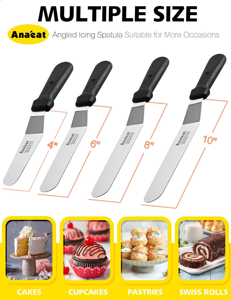 Icing Spatulas (4 Count)