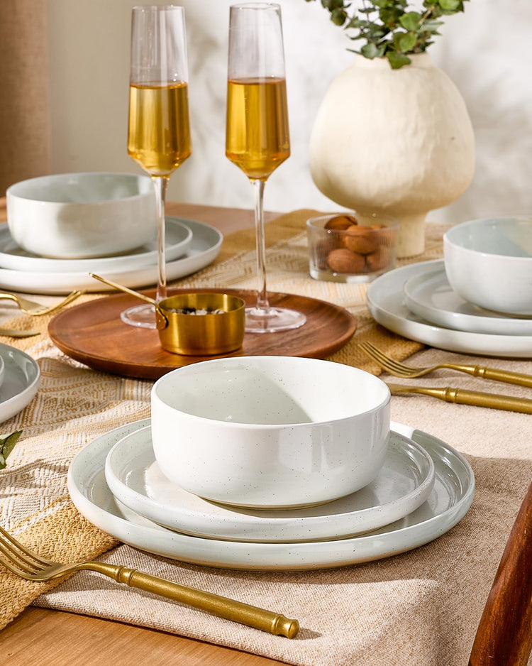 Milkyway 12 Piece Stoneware Dinnerware Set