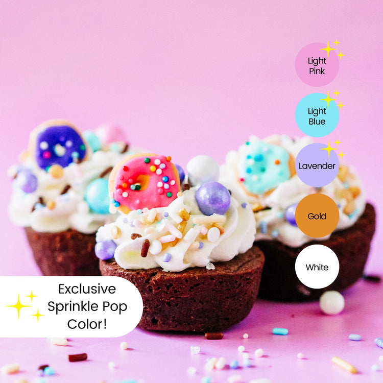 Donut Sprinkle Mix with ~6 Sprinkled Donuts Royal Icings