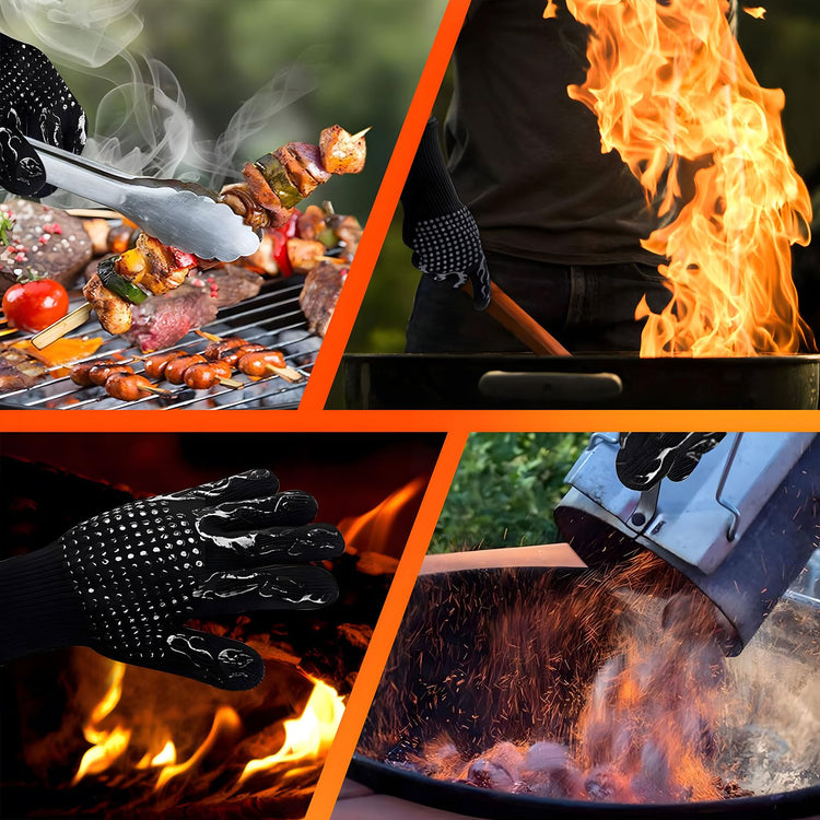 1 Pair Grill Oven Mitts (2 Count)