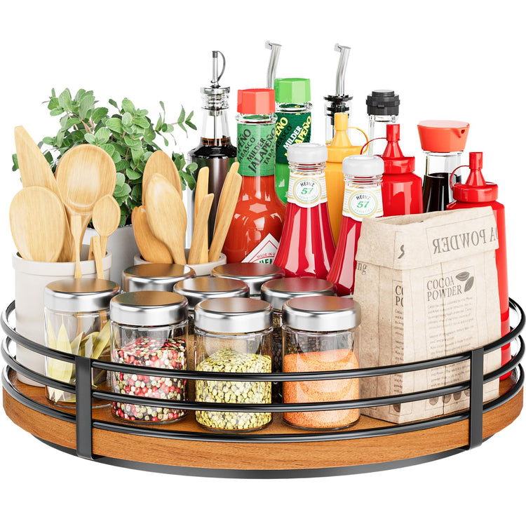 13" Lazy Susan Turntable Organizer