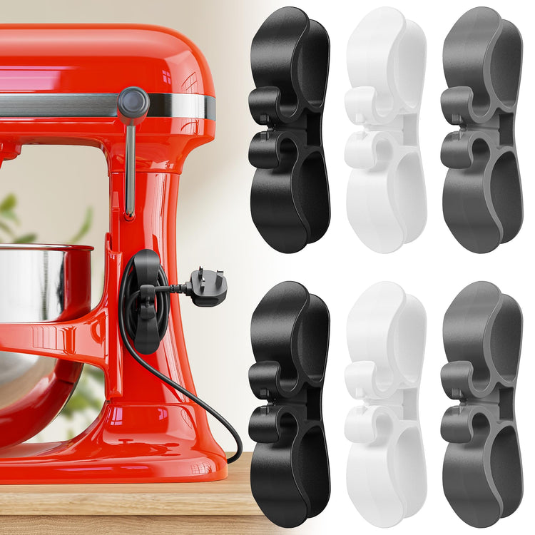 6PCS Upgraded Cord Organizer for Appliances