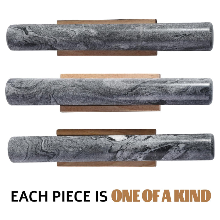 African Natural Marble French Rolling Pin