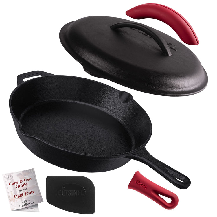 Cast Iron Skillet with Lid