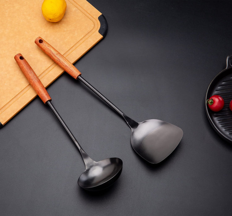 Spatula & Ladle Wok Tool Set (2 Count)