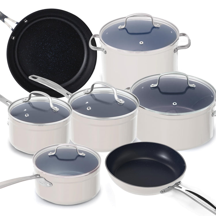 12pc Forged Lightweight Cookware Set (12 Count)
