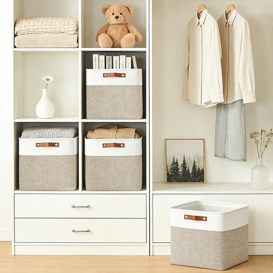 13x13 Cube Storage Bins (4 Count)