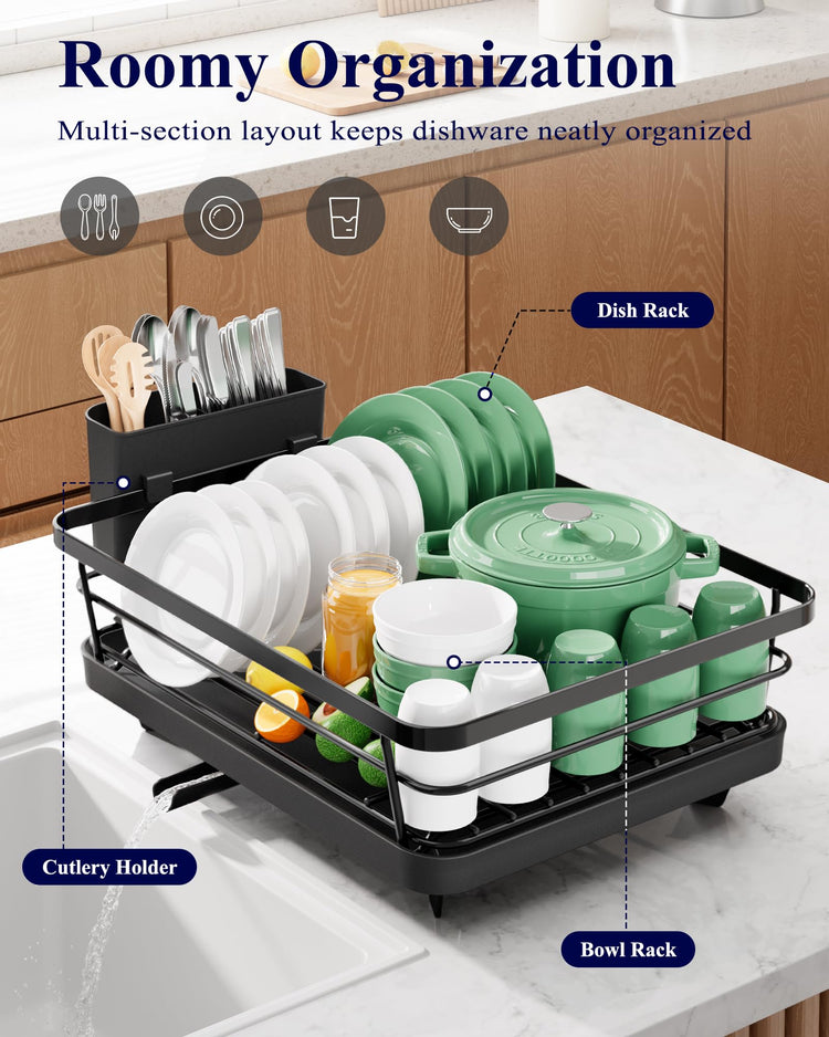 Dish Drying Rack for Kitchen Counter