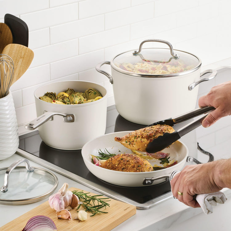 Hard Anodized Ceramic Induction Cookware Set