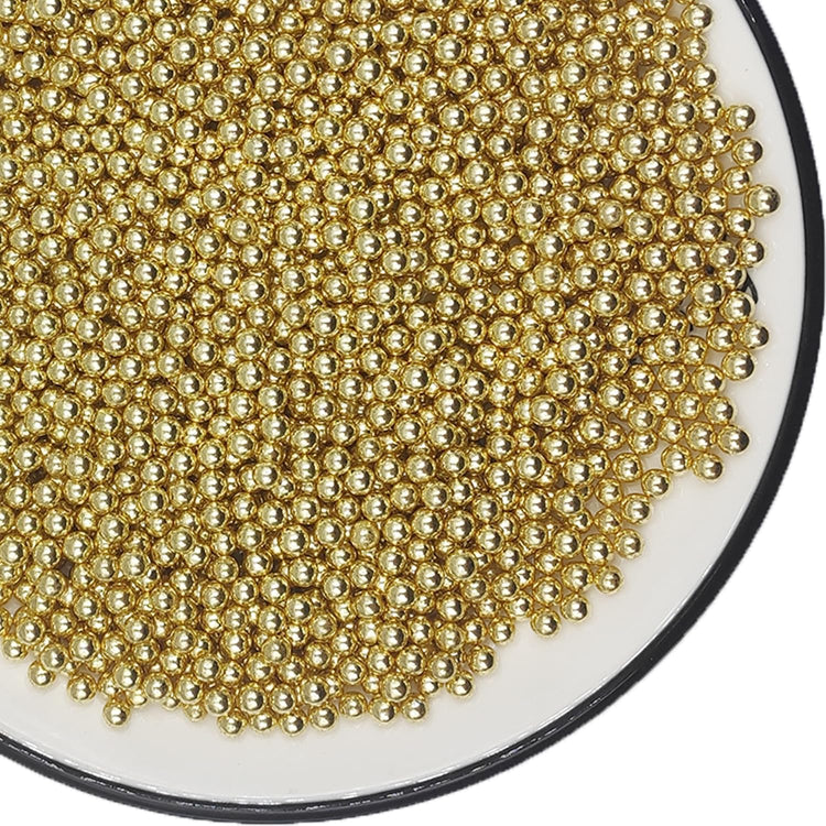 Gold Pearl Sugar Sprinkles 3.9 oz (3.9 Ounce)