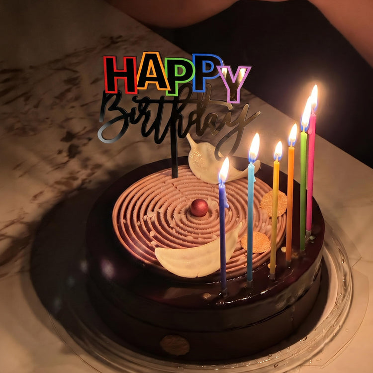 Happy Birthday Cake Topper