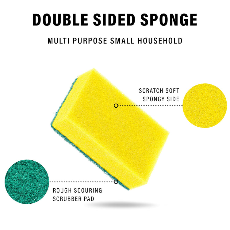 80 Kitchen Scrub Sponges (80 Count)