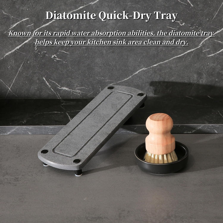 Amber Glass Soap Dispenser Set Comes with Stainless Steel Pumps