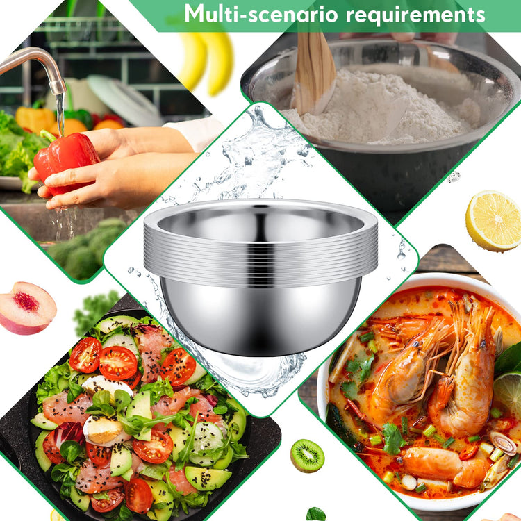 Stainless Steel Mixing Bowls Set