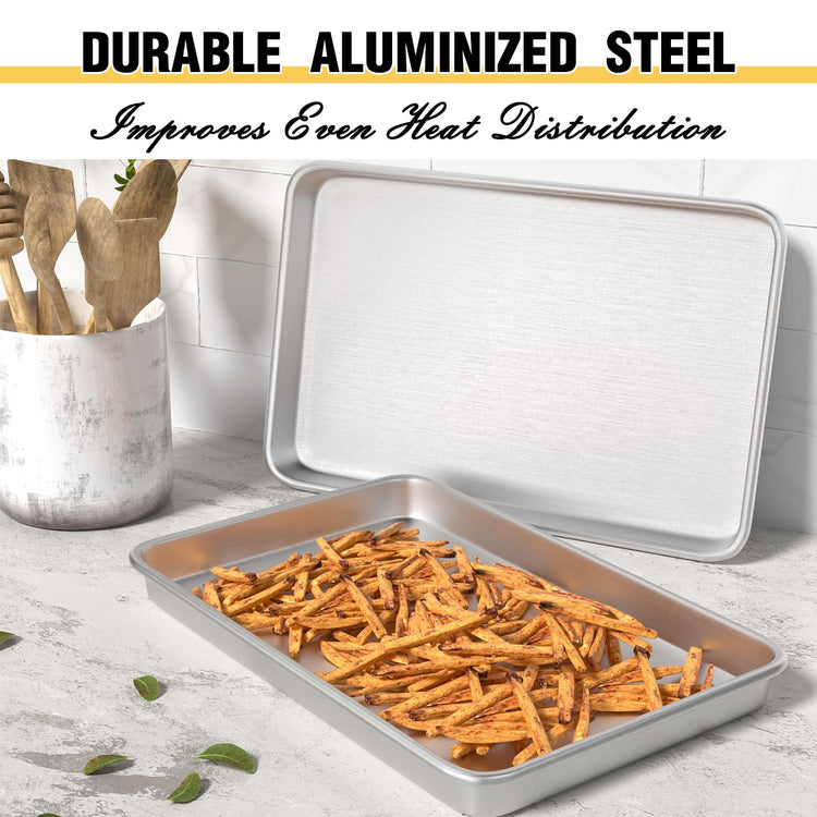 Commercial Quality Baking Sheet Pan Set