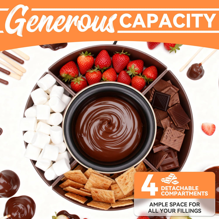 Cheese & Chocolate Fondue Machine