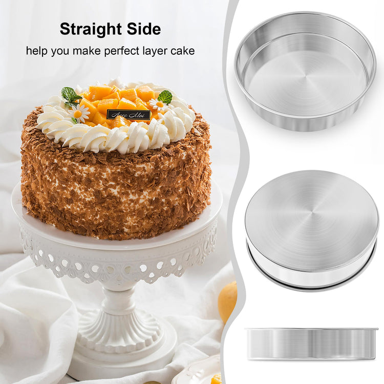 8 Inch Cake Pan Set of 2 (2 Count)