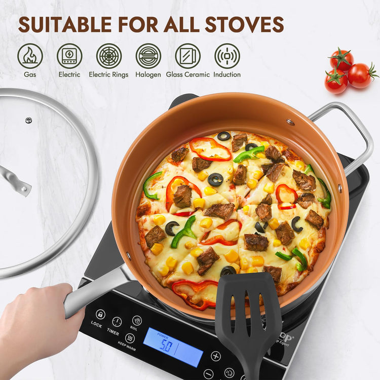 Ceramic Nonstick Saute Pan