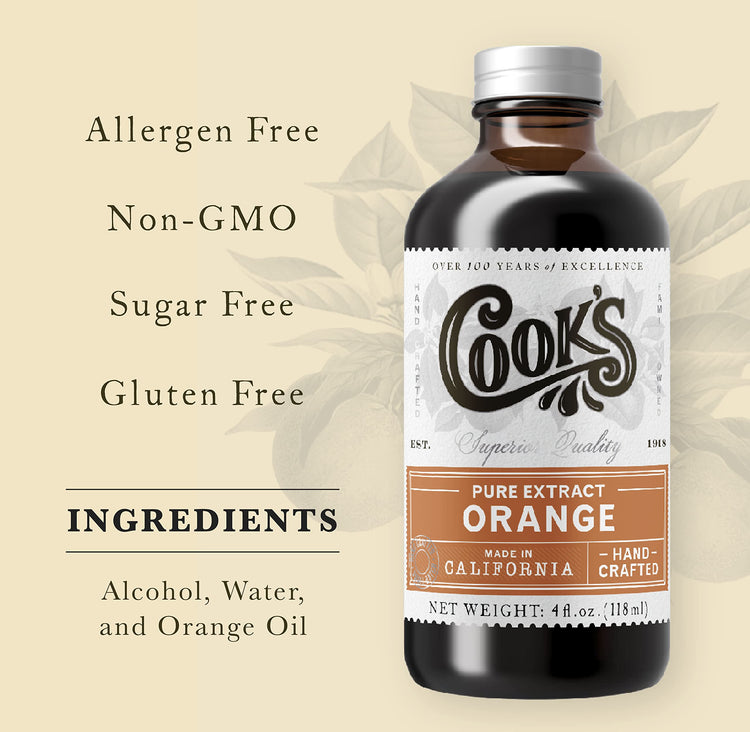 Organic Chocolate Extract for Baking (4 Fl Oz)