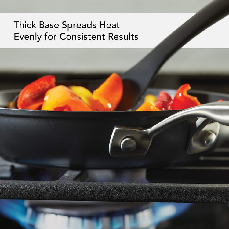 Hard Anodized Nonstick Frying Pan Set