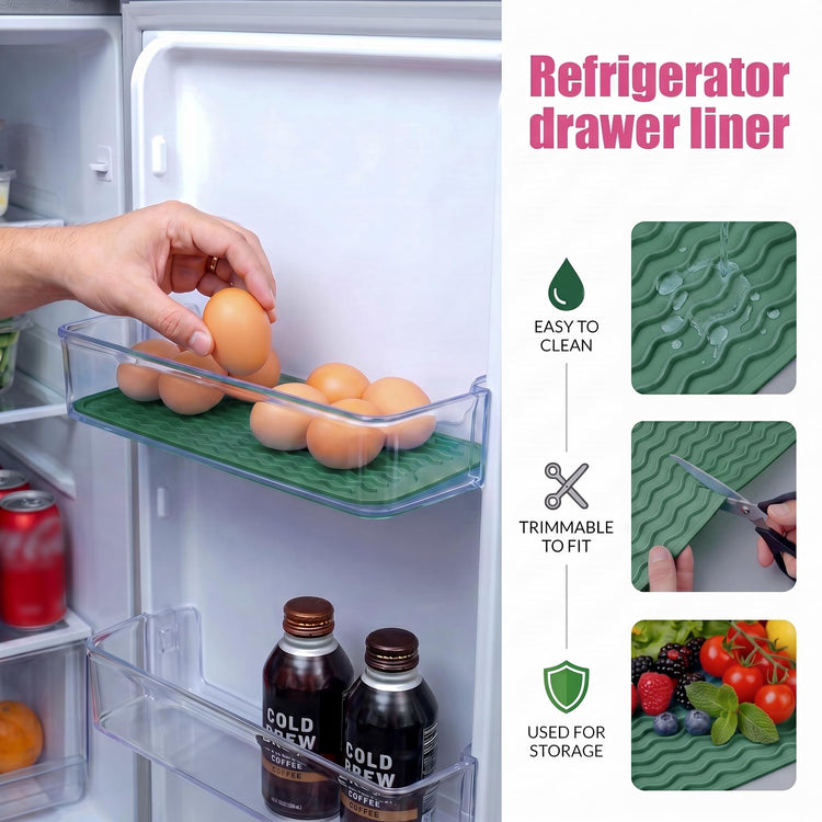 Silicone Dish Drying Mat for Multiple Usage