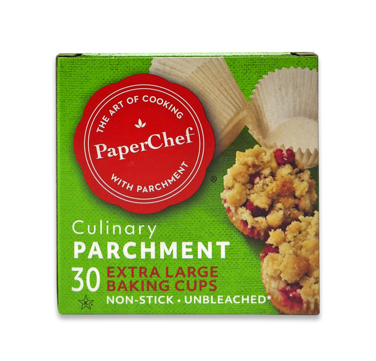 XL Parchment Baking Cups Nonstick Easy Release 30 Count (120 Count)