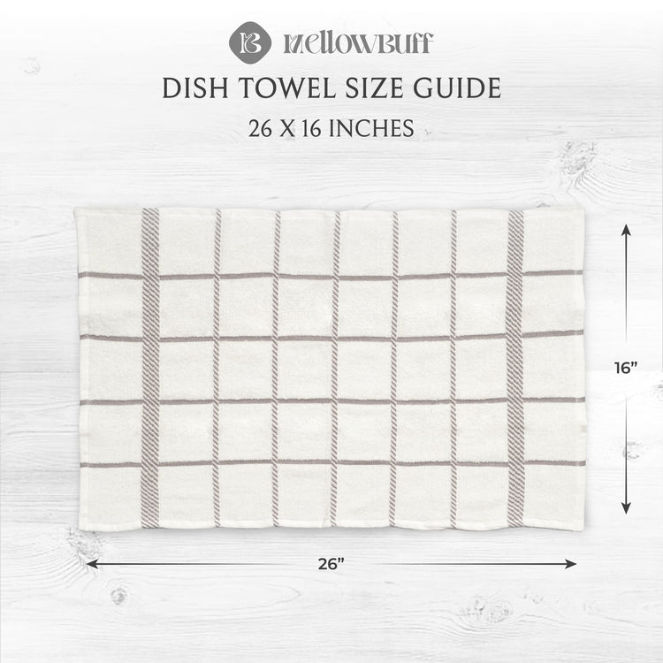 100% Cotton Terry Dish Towels (4 Count)