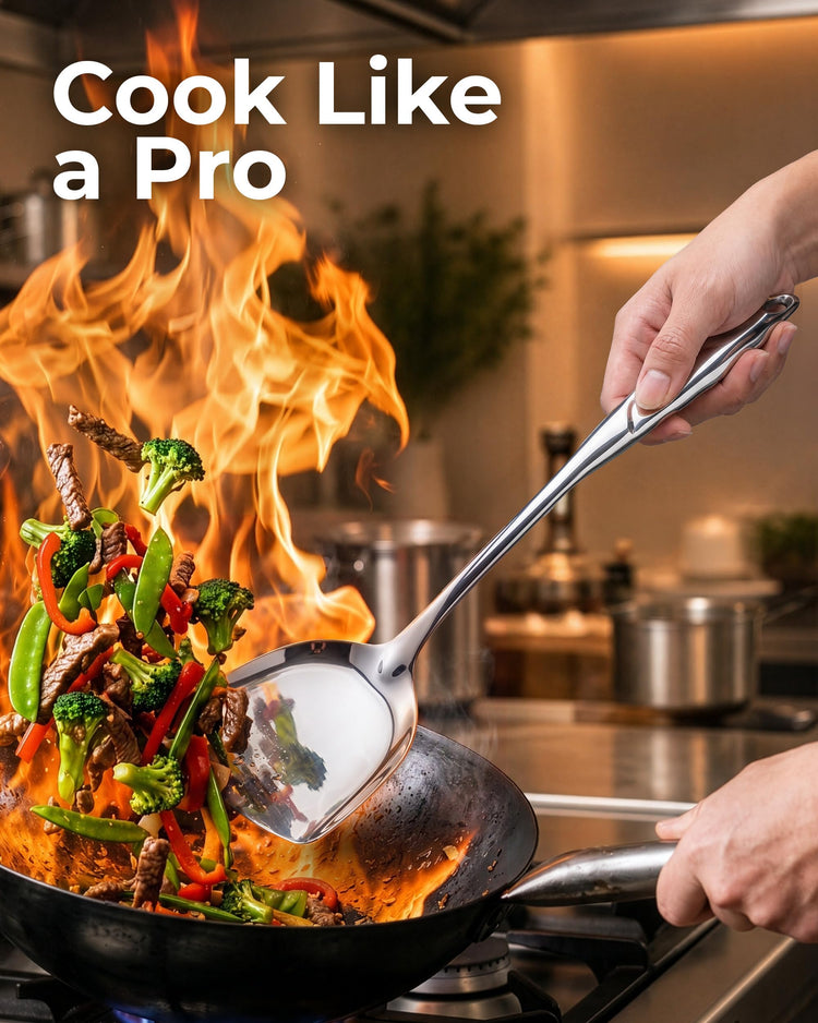 Stainless Steel Wok Spatula