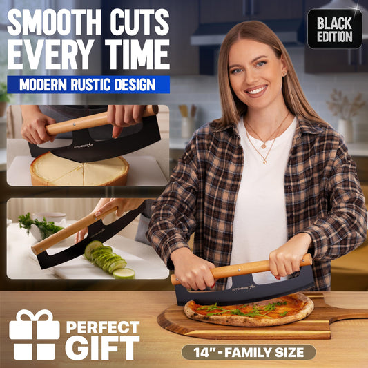 14 Inch Pizza Cutter Rocker Blade