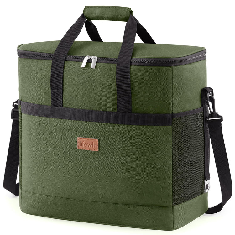 Cooler Bag 60 Cans Collapsible and Insulated Large Lunch Bag Leakproof Soft Cooler Portable for Camping