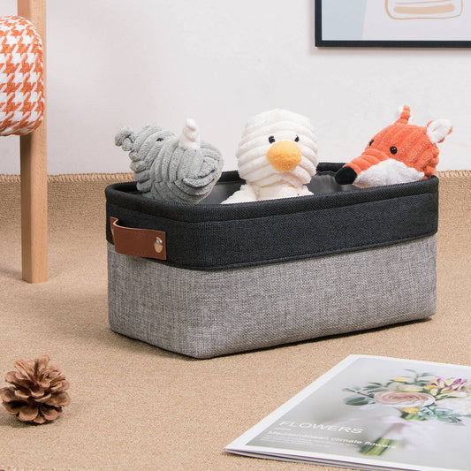 Small Storage Baskets for Shelves (6 Count)