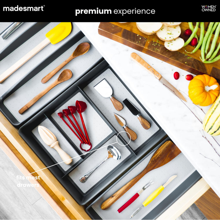 Classic 4 Compartment Drawer Organizer