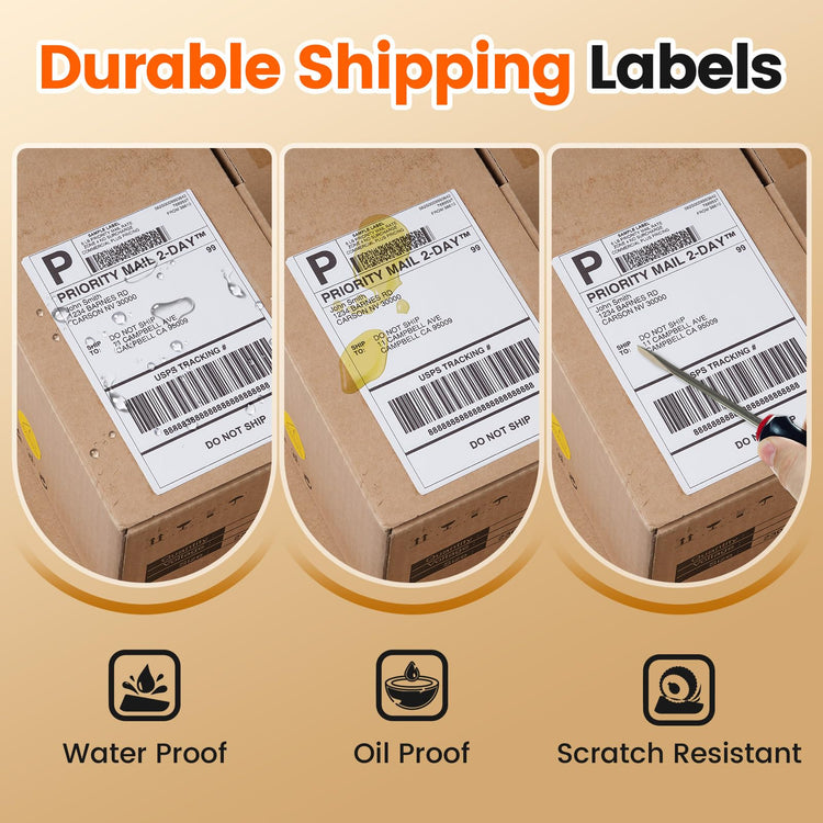 4"x6" Thermal Printer Label