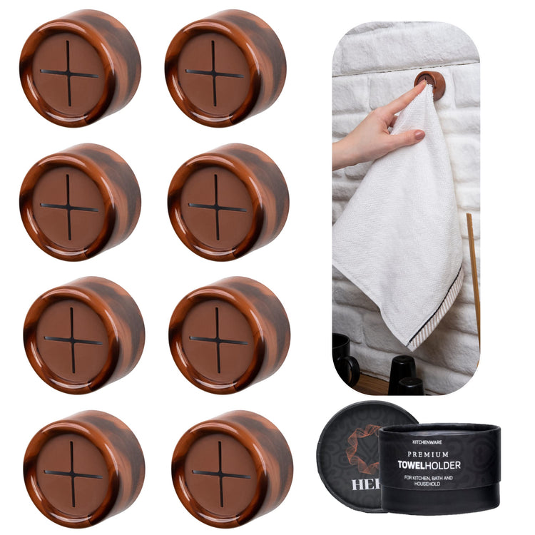 Towel Holder 8 Pack (8 Count)