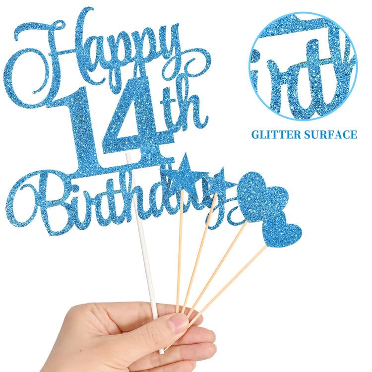 14th Birthday Cake Decorations