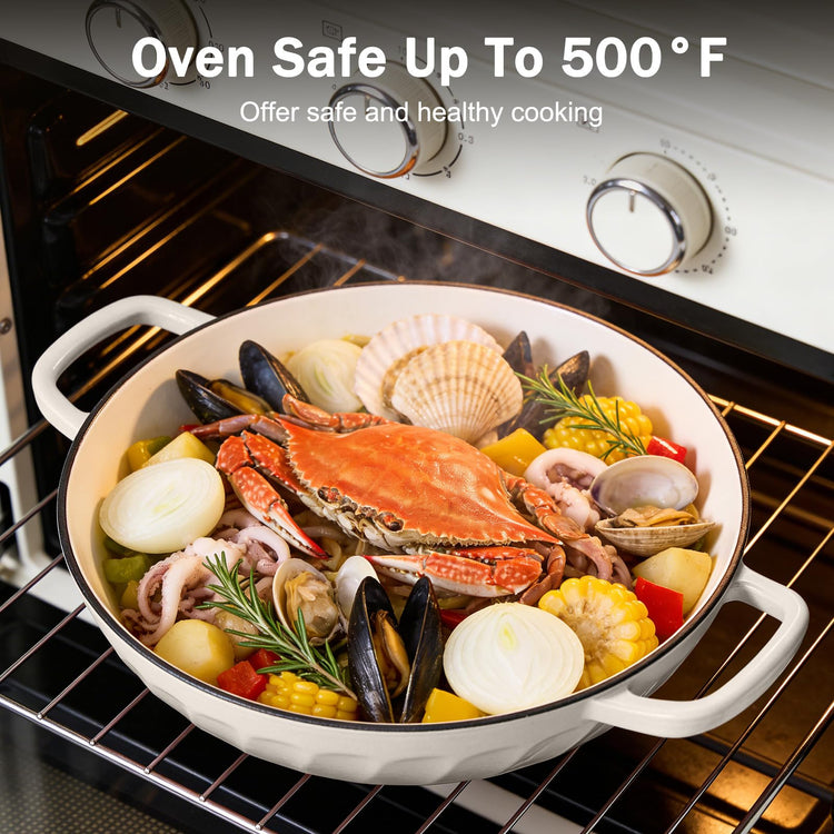 Enameled Cast Iron Dutch Oven