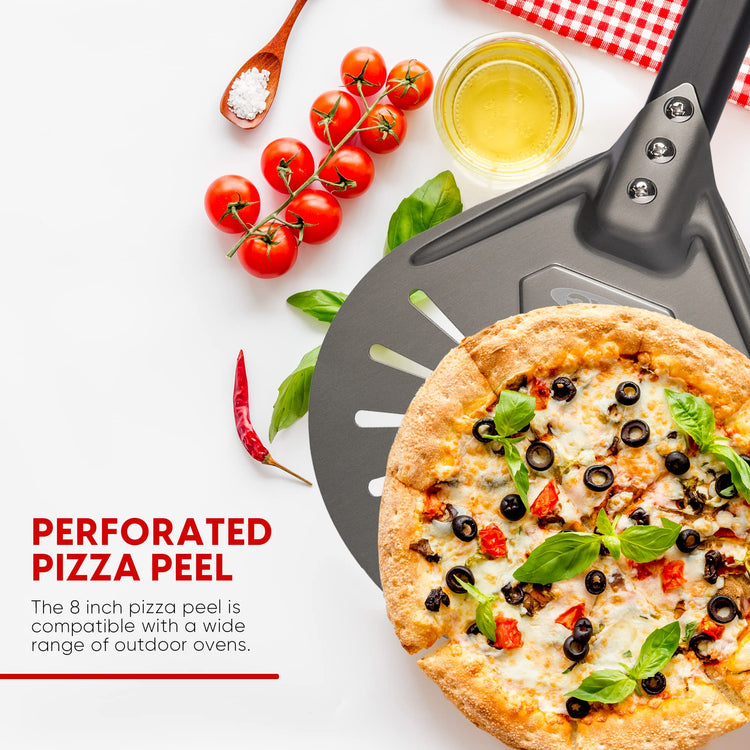 8" Perforated Pizza Peel