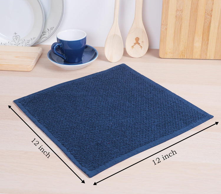 Cotton Kitchen Dish Cloths Set of 8 (8 Count)