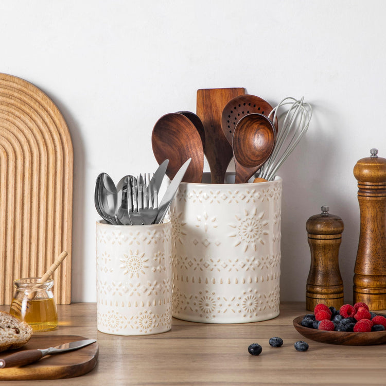 Ceramic Utensil Holder Set of 2 (2 Count)