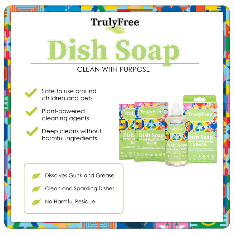 Non Toxic Dish Soap Kit (16 Fl Oz)