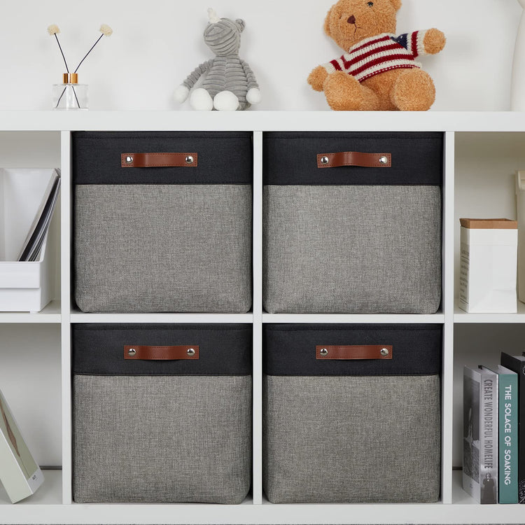 Storage Bins for Organizing (4 Count)