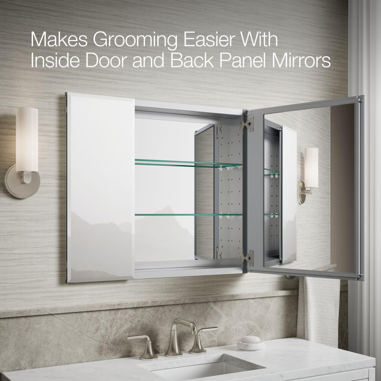 CB CLC3026FS Bathroom Medicine Cabinet with Mirror