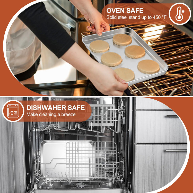 Baking Sheet with Wire Rack Set (2 Count)