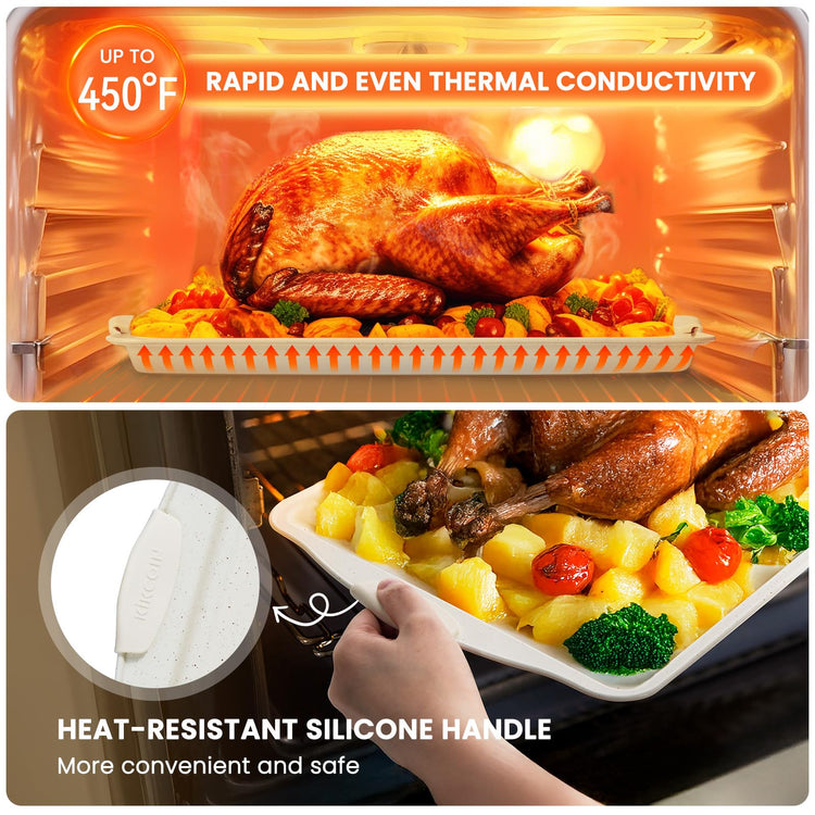 22 PCS Nonstick Baking Pans Set