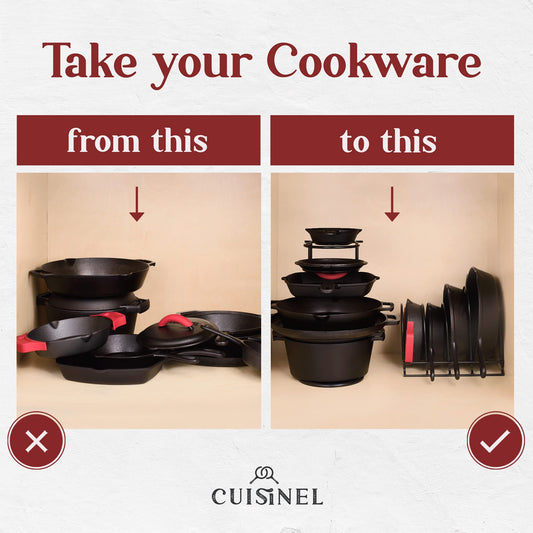 Pan Organizer for Cast Iron (2 Count)
